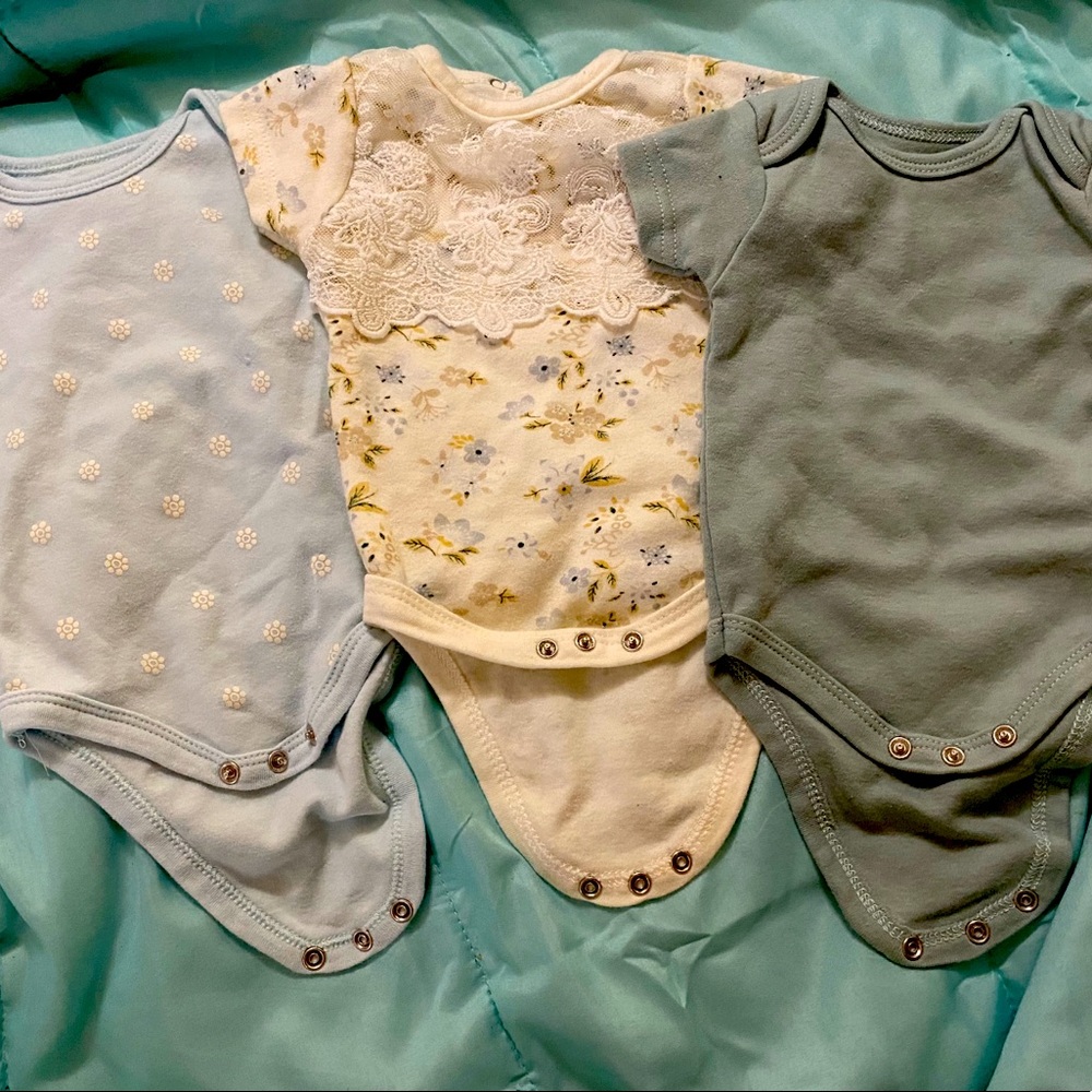 0-3 Month Onesies